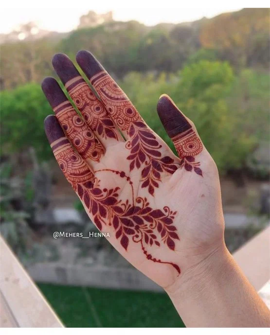 Ethnic Shade Front Hand Mehndi Design Accent Ethnic Shade Front Hand Mehndi Design Accent